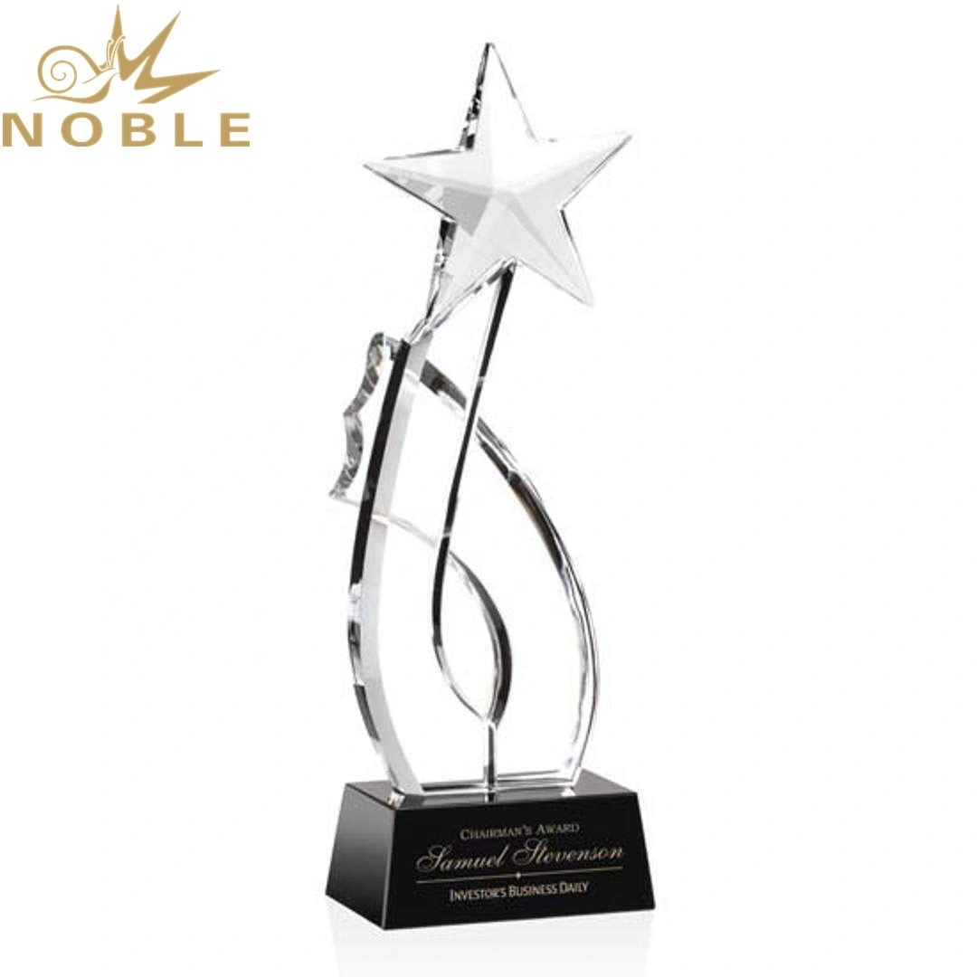 High quality Custom Odessa Crystal Shooting Star Award 1