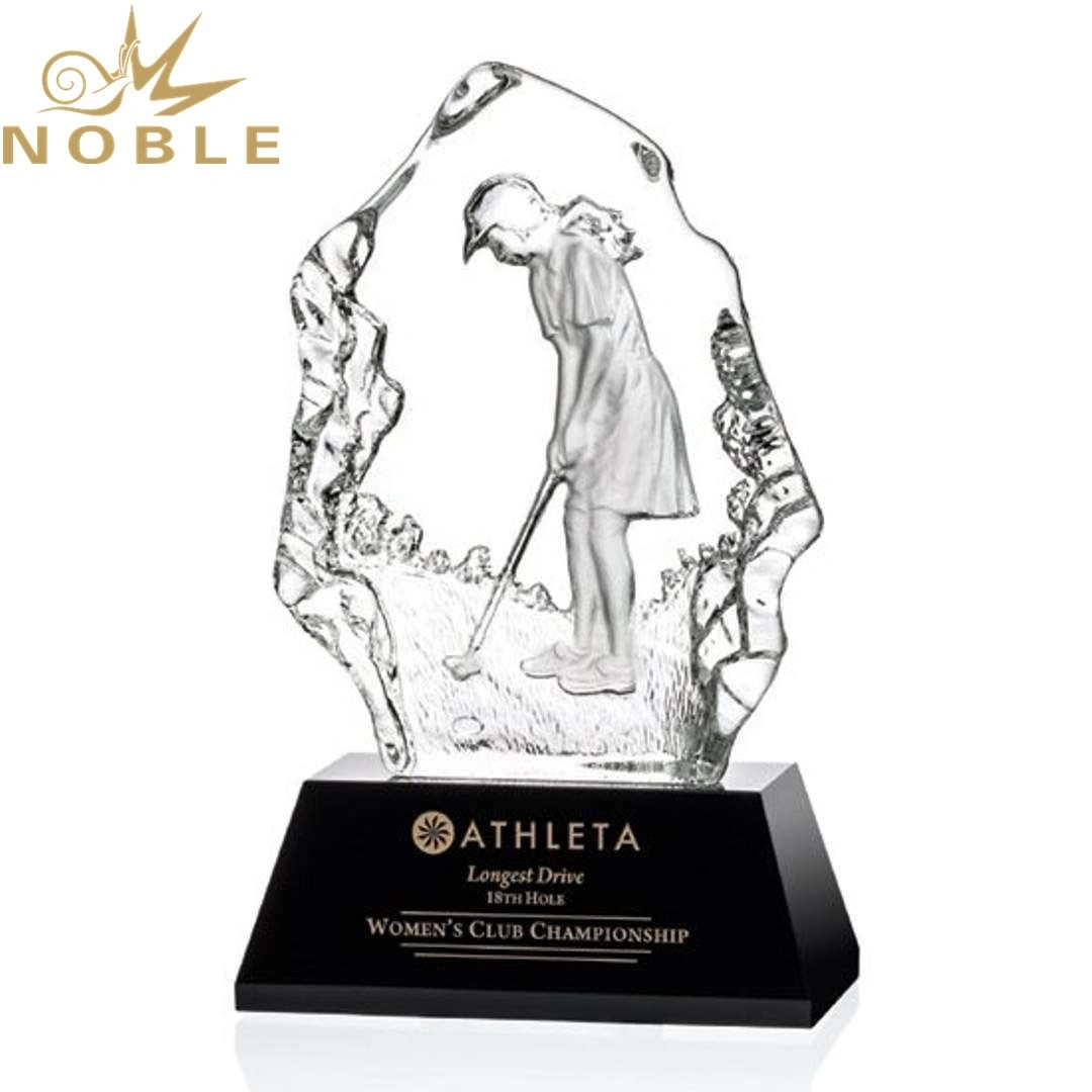 High Quality Sports Golf Trophy Crystal Iceberg Award1 1