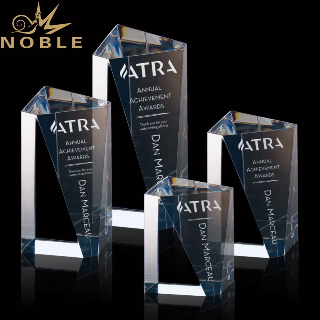 custom engraving clear crystal cube award 1