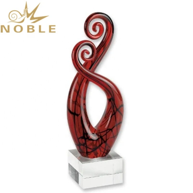 Noble high quality custom souvenir gift Pietro Art Glass Award 1
