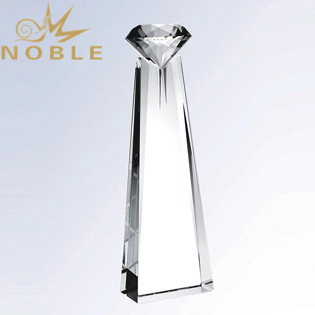 Custom Engraved Color Crystal Trophy 1