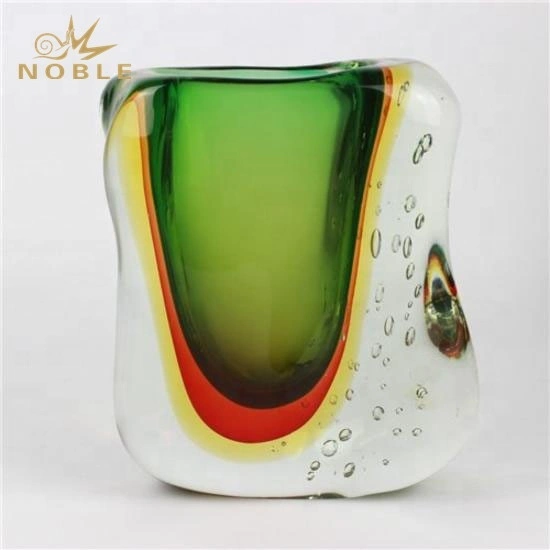New design custom Hand Blown Art Glass Vase 1