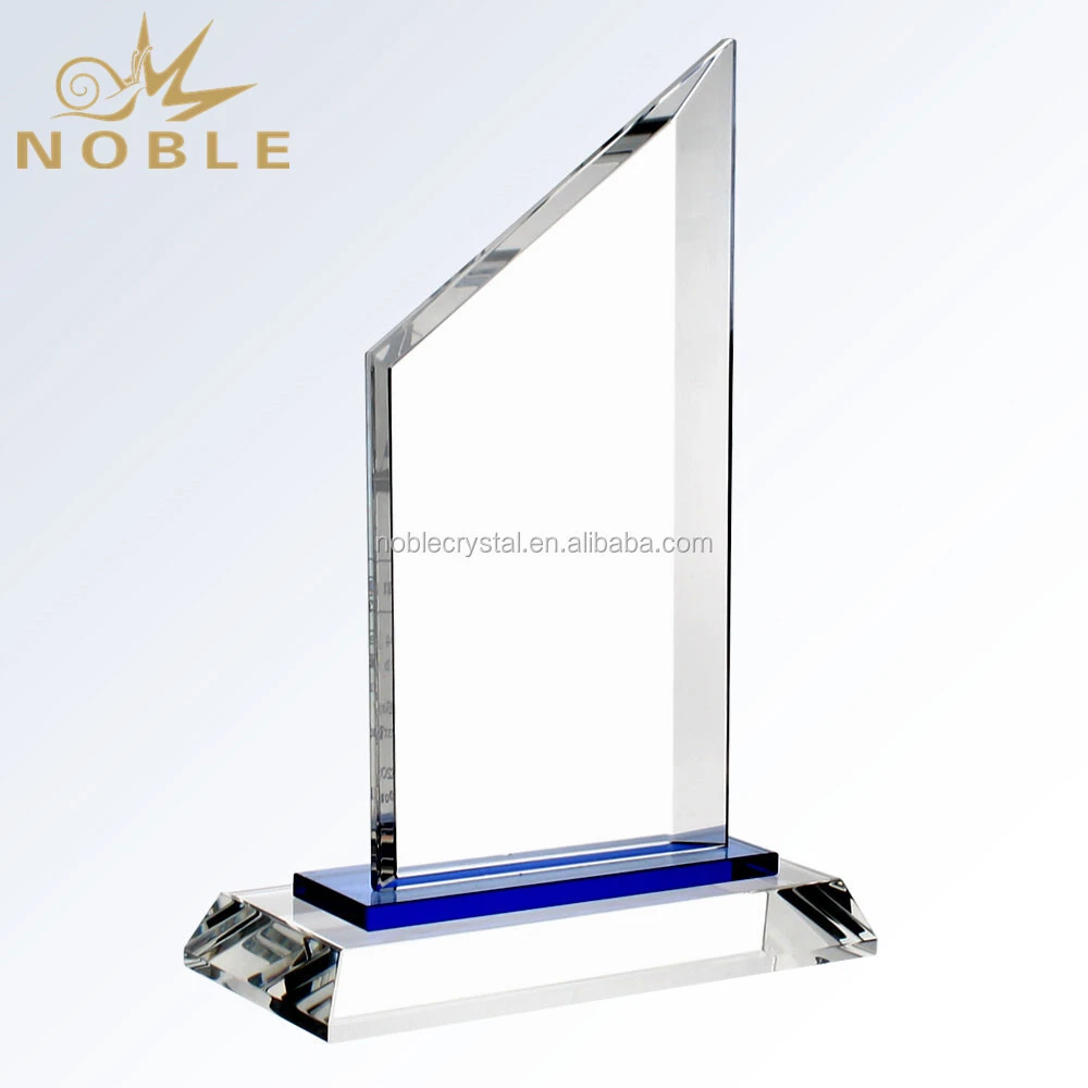 Peak Shape Crystal Plaques Customized Trophy 1
