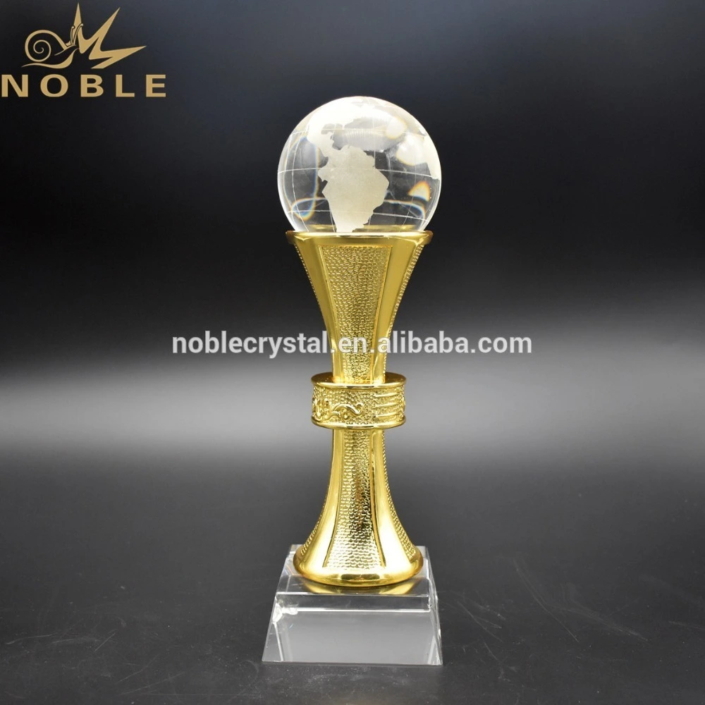 Personalized Gifts Crystal Sports Ball Trophy Awards 1
