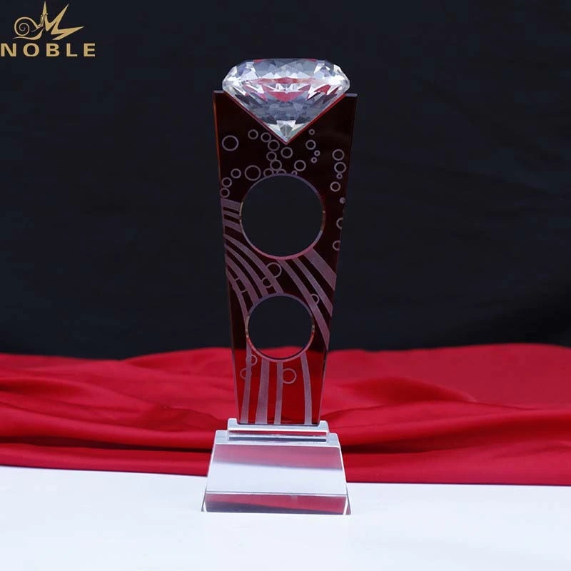 Fashion Wholesale K9 Super Quality Top Award Crystal Clear Diamond Trophy 1