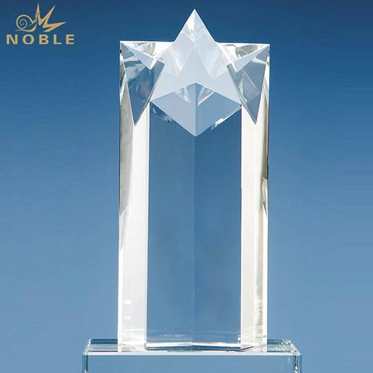 New Design Sports Theme Crystal Star Trophy 1