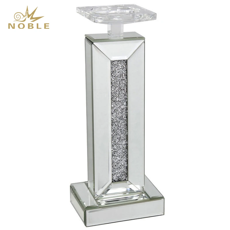 Custom Candle holder Modern Glass Candlesticker Holder for Hotel & Party 1