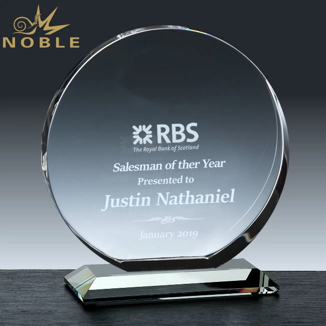Best Selling Custom Crystal Round Awards in Stock 1