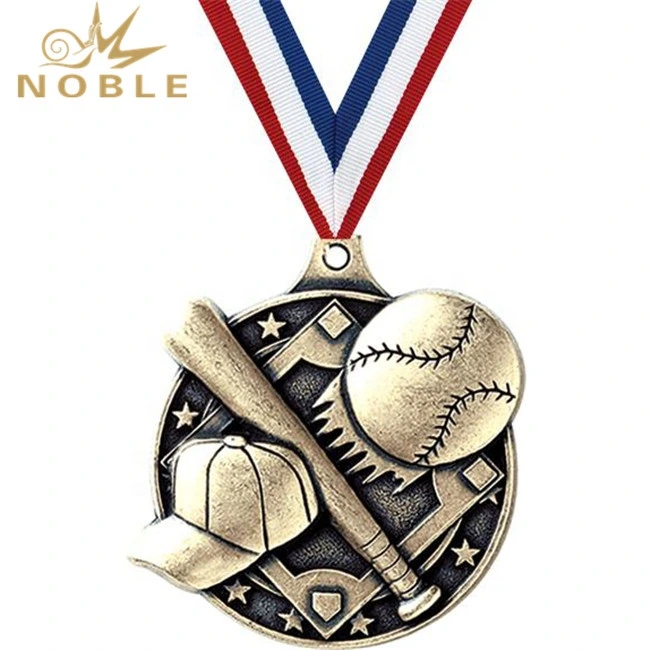 Customized Logo metal sports baseball medal 1