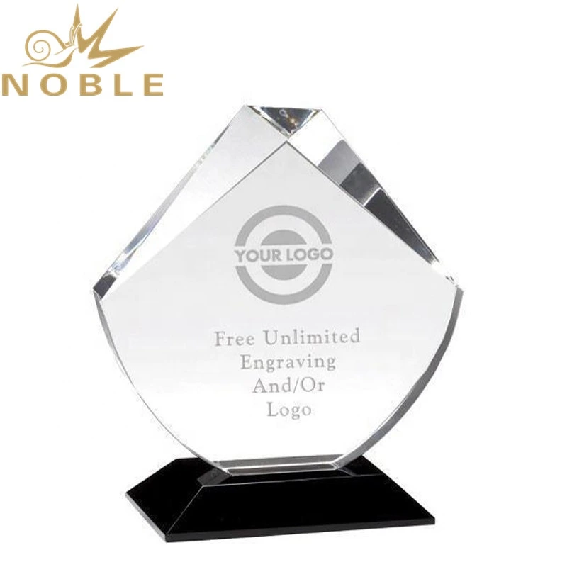 Free engraving custom optical crystal peak award 1