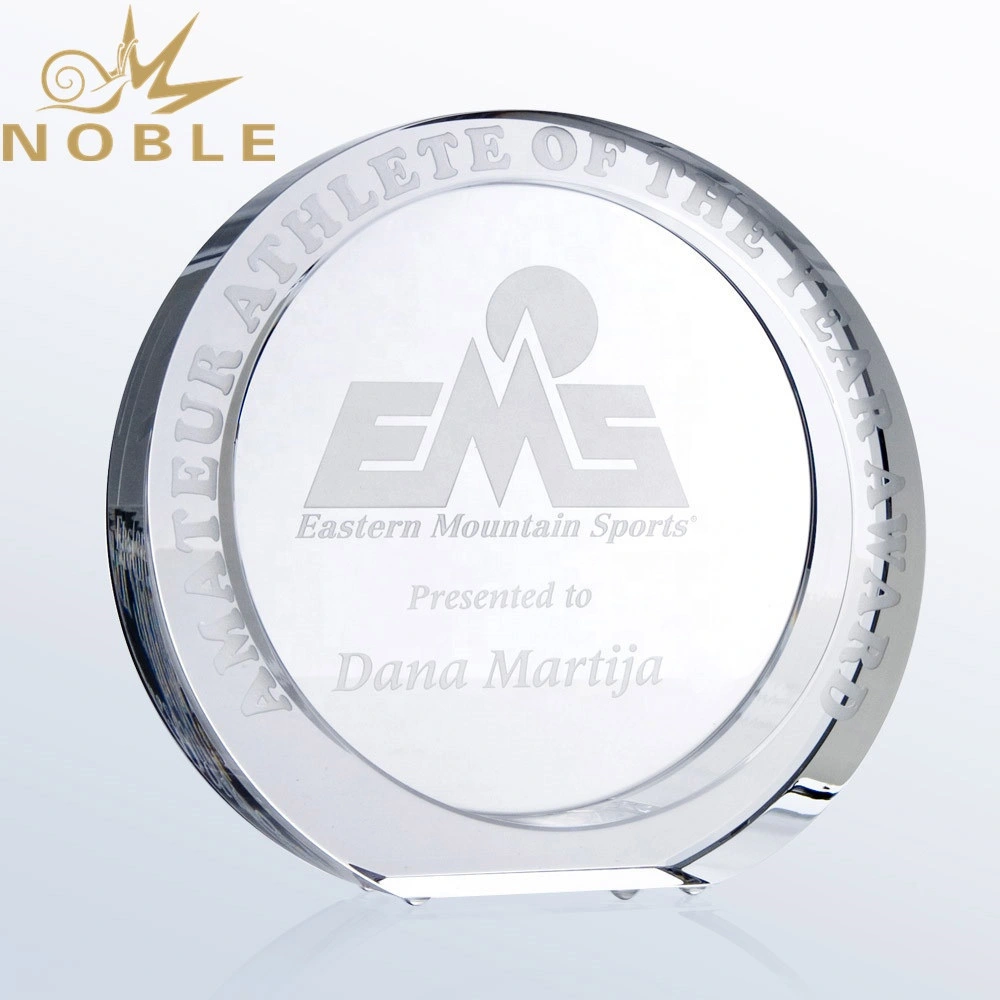 Popular New Design Best Selling Round Crystal Custom Award Trophy1 1