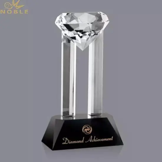 Custom Creative Free Engraving Crystal Diamond Tower Award 1