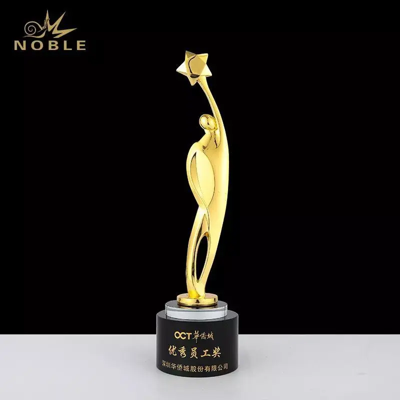 New Design Custom Metal Shooting Star Trophy 1