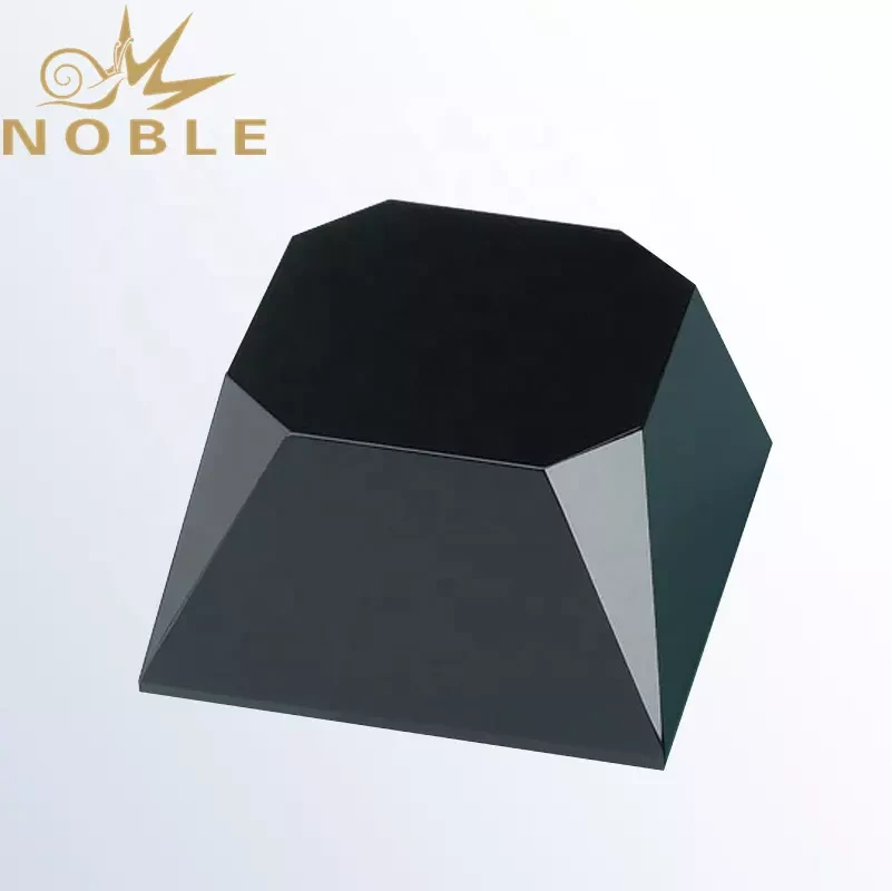 Black Crystal Beveled Slant Base 1