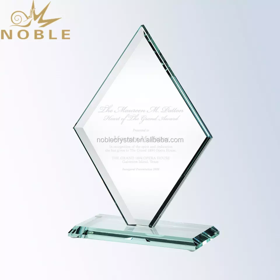 Custom Cheap Award Glass Trophy 1