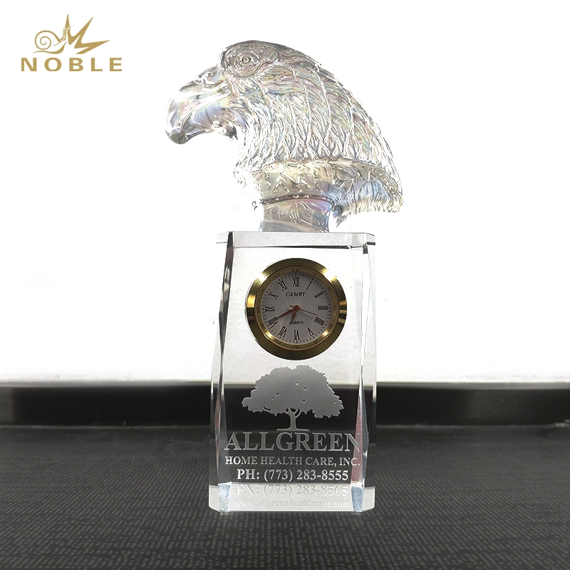 Best Selling Crystal Eagle Trophy Custom Crystal Business Souvenir Gift 1