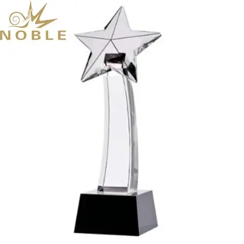 K9 Optical Crystal Star Award Customized Logo For Awards Crystal 1