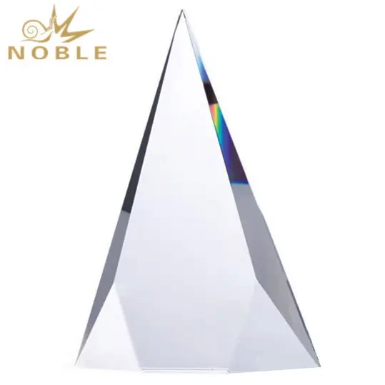 Free Engraving Blank Crystal Pyramid Custom Crystal Trophy1 1