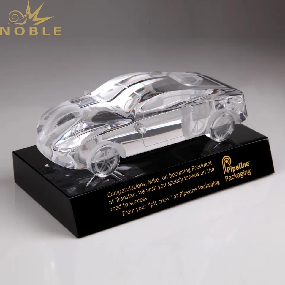 Noble High Quality Crystal Business Souvenir Awards Custom 3D Car Model Gifts 1