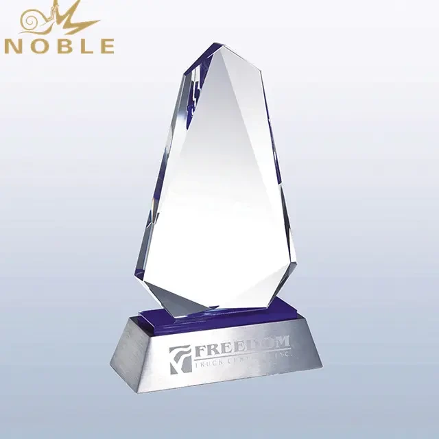 Noble High Quality Free engraving Custom Crystal Blank Trophy2 1