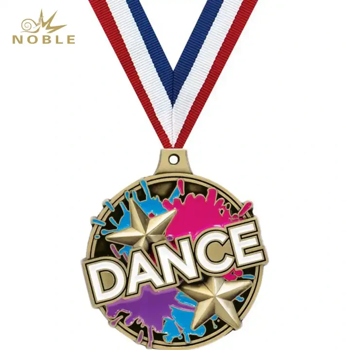 Best Selling New Design Metal Custom Dance Splash Medals 1