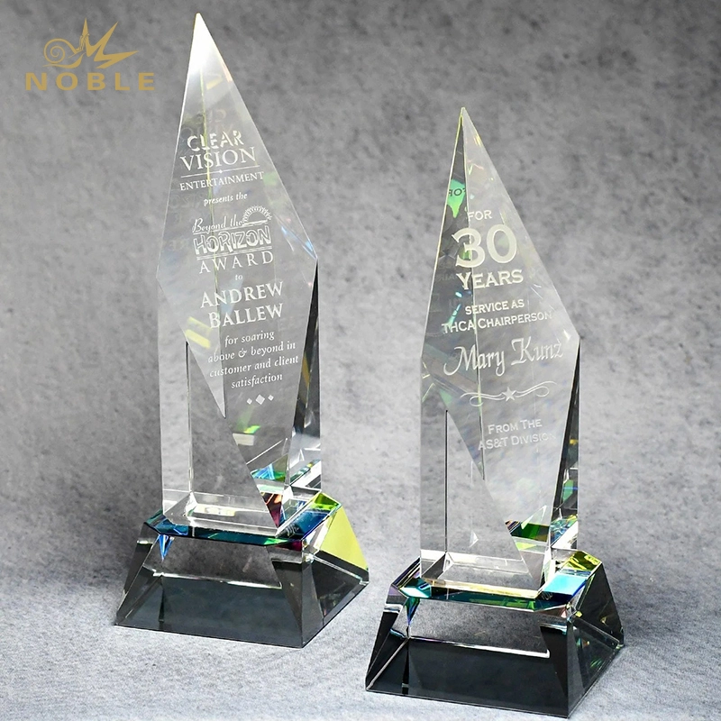 Free Engraving Accomplishment Peak Crystal Award 1