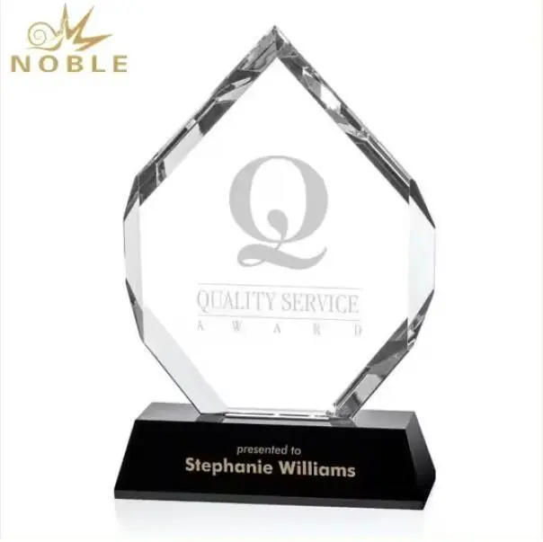 High Quality Free engraving Custom Crystal Plaque Trophy 1