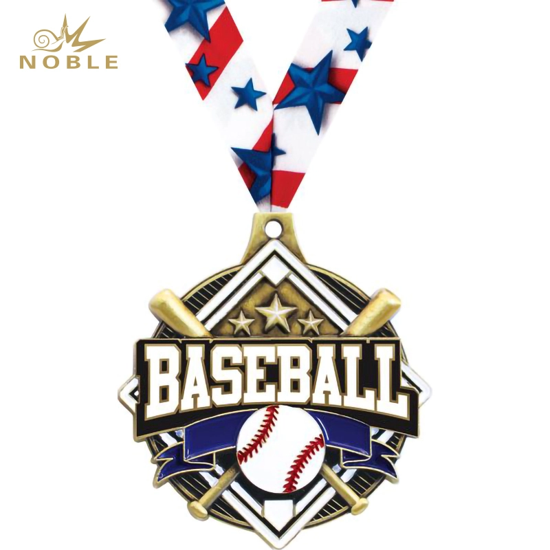 Best Selling High Quality Metal Sports Custom Baseball Shieldz Medals 1