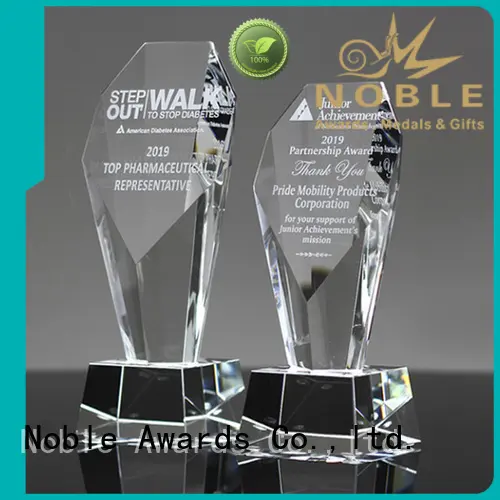 Noble Awards Custom Noble Blank Crystal Trophy Award premium glass For Sport games 1