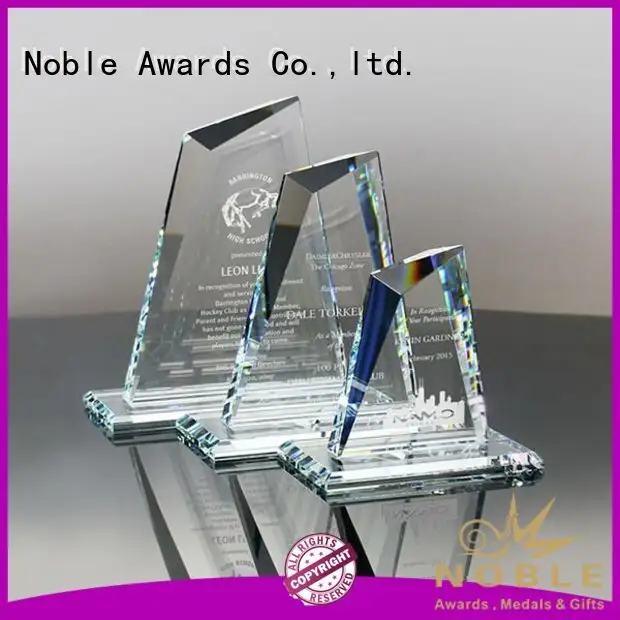 Noble Awards at discount 2019 Noble Fantastic Clear No.1 Crystal Awards With Gift Box premium glass For Awards 1