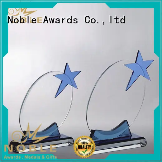 Noble Awards premium glass Crystal trophies supplier For Gift 1