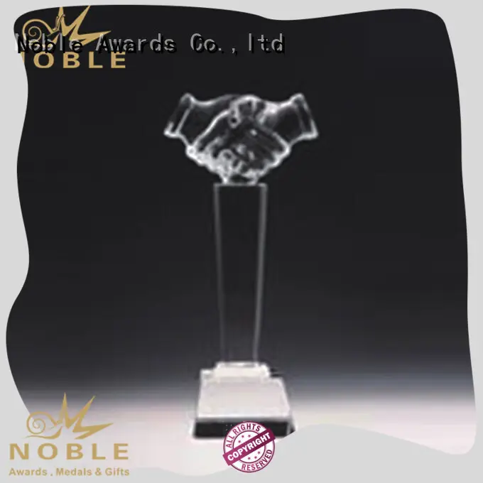 premium glass Blank Crystal Trophy jade crystal For Awards Noble Awards 1