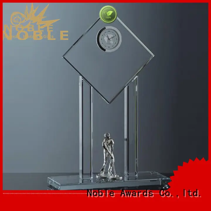 Noble Awards premium glass 2019 Noble Fantastic Clear No.1 Crystal Awards With Gift Box bulk production For Gift 1
