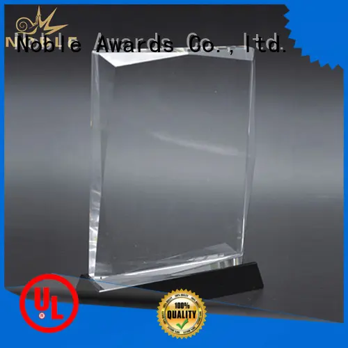 Noble Awards jade crystal Noble Blank Crystal Trophy Award bulk production For Sport games 1