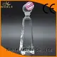 Noble Awards premium glass 2019 Noble Fantastic Clear No.1 Crystal Awards With Gift Box for wholesale For Sport games 1