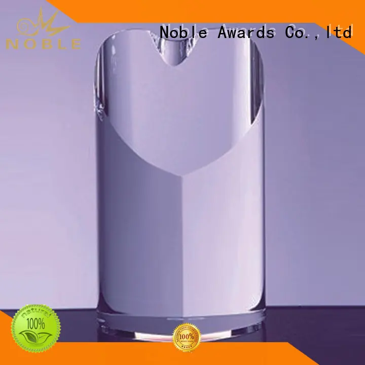 premium glass Blank Crystal Trophy jade crystal For Sport games Noble Awards 1