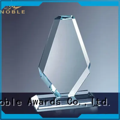 premium glass 2019 Noble Customized Blank Crystal Trophy For Company Sales Awards jade crystal For Gift Noble Awards1 1