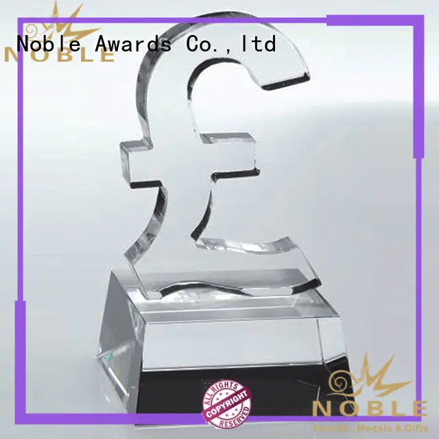 jade crystal Blank Crystal Trophy supplier For Sport games 1