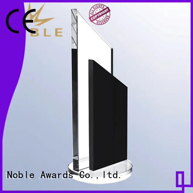 Noble Awards premium glass 2019 Noble Customized Blank Crystal Trophy For Company Sales Awards buy now For Gift 1