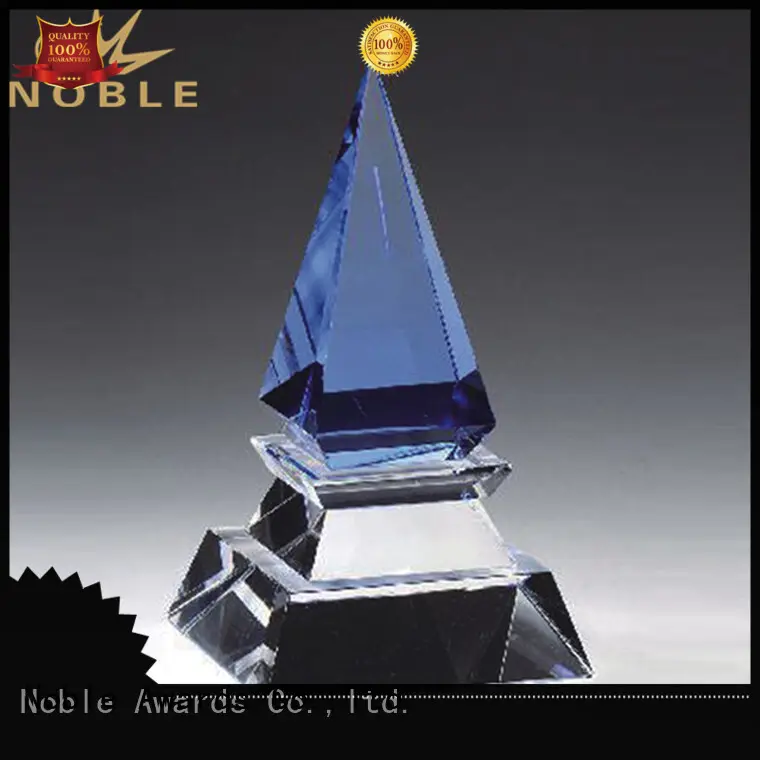 premium glass Crystal trophies bulk production For Awards Noble Awards 1