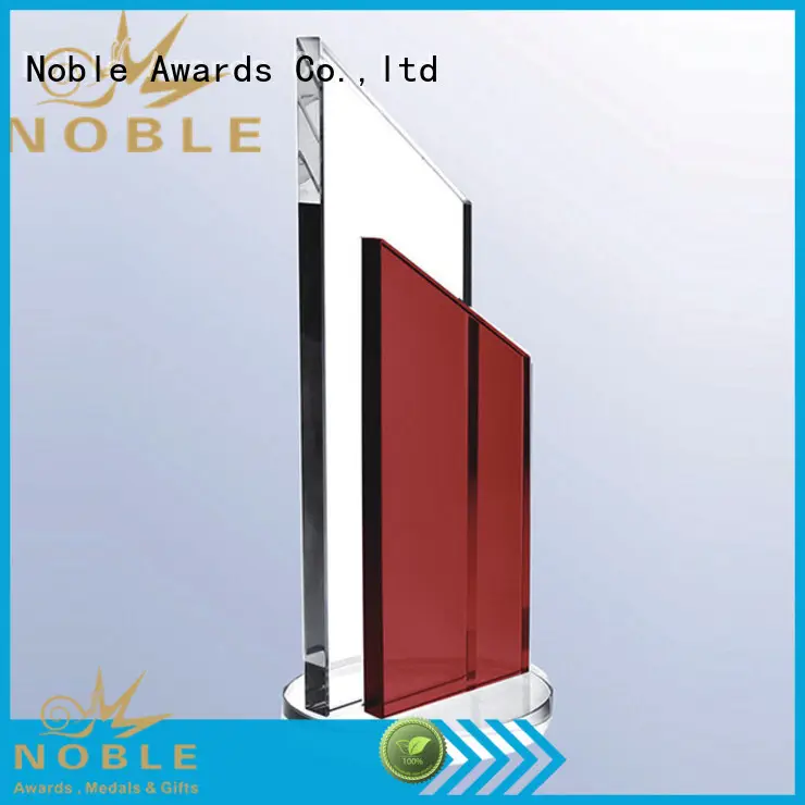 premium glass 2019 Noble Customized Blank Crystal Trophy For Company Sales Awards buy now For Gift Noble Awards 1