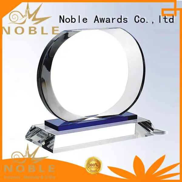 Noble Awards premium glass Blank Crystal Trophy customization For Awards 1