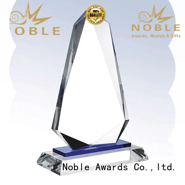 Noble Awards on-sale Noble Blank Crystal Trophy Award get quote For Sport games 1