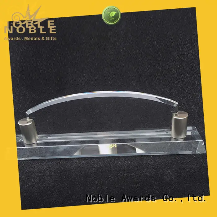 2019 Noble Fantastic Clear No.1 Crystal Awards With Gift Box jade crystal For Awards Noble Awards 1