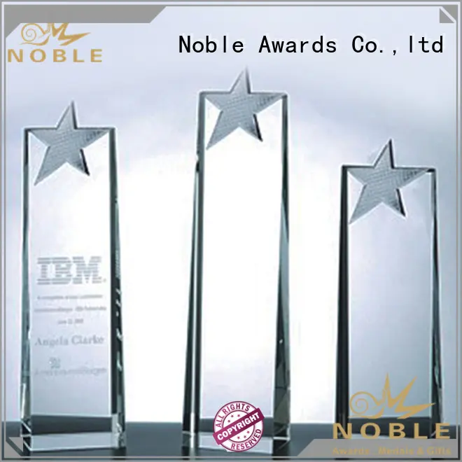 premium glass Noble Blank Crystal Trophy Award bulk production For Awards Noble Awards 1