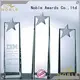 premium glass Noble Blank Crystal Trophy Award bulk production For Awards Noble Awards 1