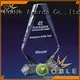 premium glass Blank Crystal Trophy supplier For Sport games Noble Awards 1