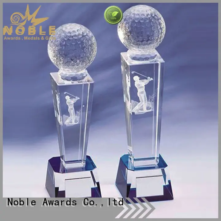 Noble Awards funky 2019 Noble Fantastic Clear No.1 Crystal Awards With Gift Box premium glass For Gift 1