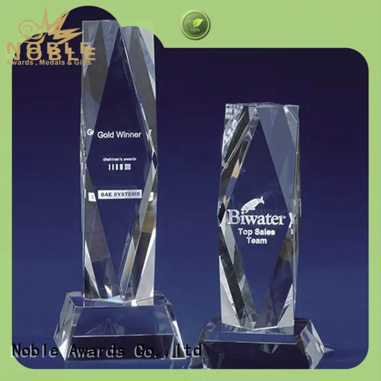 Noble Awards jade crystal Crystal trophies OEM For Awards 1