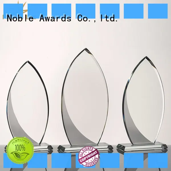 Noble Awards premium glass Crystal Trophy Award ODM For Sport games 1